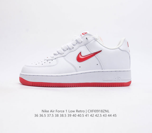 耐克nike Air Force 1 Low 空军一号 Af1 低帮百搭休闲运动板鞋 柔软 弹性十足的缓震性能和出色的中底设计 横跨复古与现代的外型结合 造就出 - 点击图像关闭