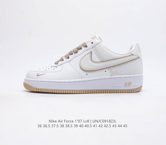 耐克nike Air Force 1 Low 空军一号 Af1 低帮百搭休闲运动板鞋 柔软 弹性十足的缓震性能和出色的中底设计 横跨复古与现代的外型结合 造就出