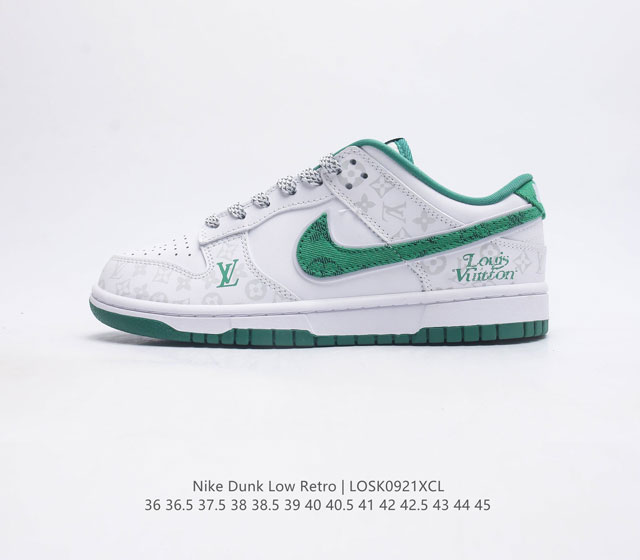 耐克nike Dunk Low 板鞋 Sb系列经典百搭休闲运动板鞋加厚鞋舌的填充 使舒适性大大提升 同时也更方便穿脱中底部分则加入了脚感柔软舒适zoomair气