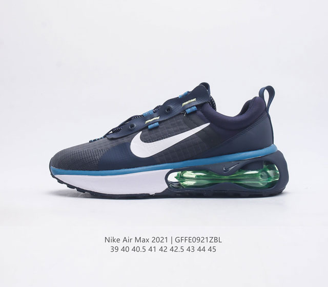 公司级 耐克 Nike Air Max 2021 男子运动鞋气垫缓震慢跑鞋 集众多优点于一身 足底搭载革新型 Air 缓震配置 泡绵中底带来柔软轻盈脚感 塑就理