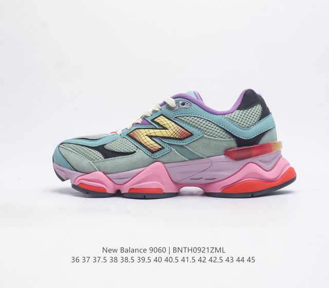 Nb 新百伦 New Balance Nb9060官方正品春季千禧小象蹄男女款9060舒适百搭老爹鞋 全新 9060 款式将经典风格与现代设计融合到日常多功能性