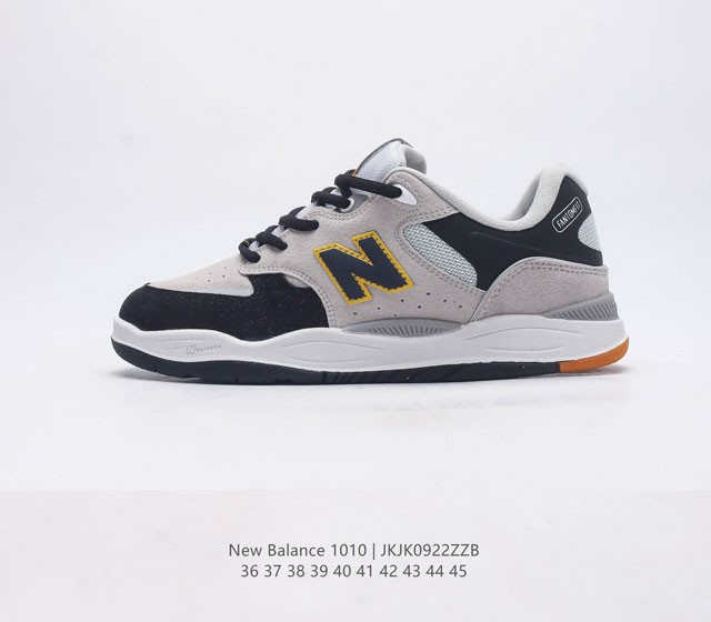 Nb1010系列 新百伦 New Balance 1010小白鞋 缓震舒适防滑 男女士休闲运动鞋滑板鞋 这款 New Balance 1010 滑板鞋采用采用皮