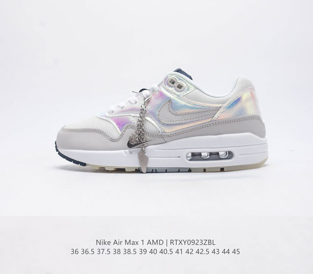 公司级耐克 Nike Air Max 1 初代复古气垫慢跑鞋 男女厚底增高气垫缓震运动鞋 由tinker Hatfeld和mark Parker在1987年设计