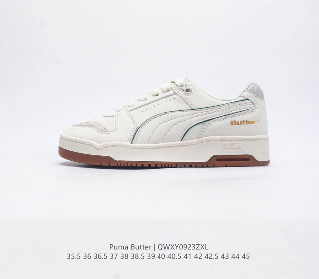 Puma Slipstream Lo Laces 彪马2023 秋冬新款 复古时尚厚底增高耐磨情侣休闲板鞋 码数 35 5 36 36 5 37 38 38 5