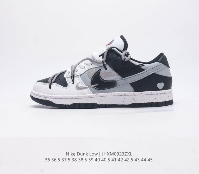 耐克 Sb 系列 Nike Dunk Low Se Free 99 Gs 复古休闲板鞋 复古vibe风芝加哥打孔解构绑带低帮板鞋 采用天然皮革 经久耐穿 塑就