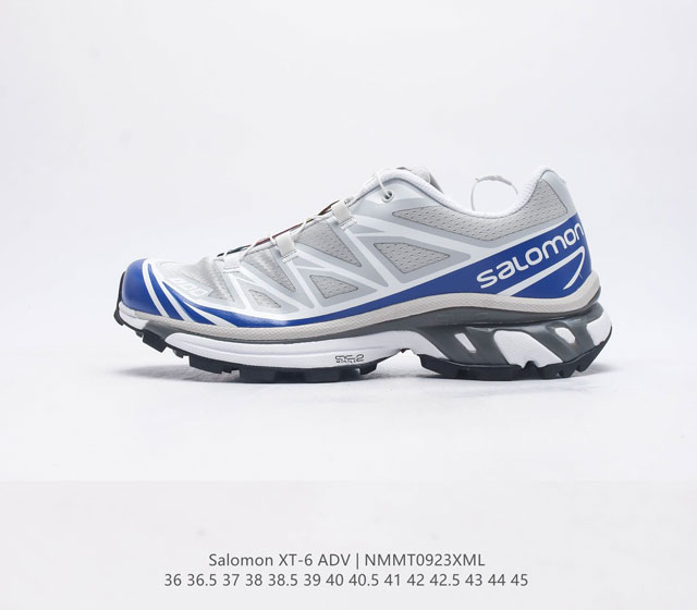 Salomon Xa Pro Xt-6 Expanse 萨洛蒙户外越野跑鞋 鞋面采用sensifit贴合技术 全方位贴合包裹脚型 鞋跟部鞋底牵引设计 提供强大的