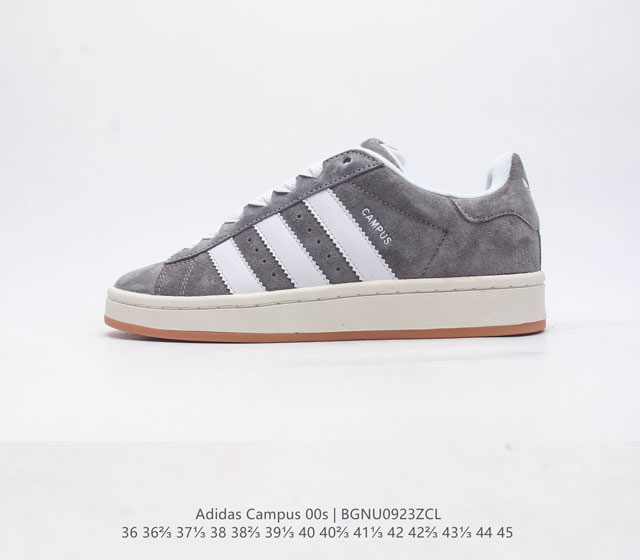 Adidas阿迪达斯 男女鞋 三叶草campus 00S 面包鞋复古休闲板鞋 千禧回潮 Adidas Campus 00S 经典再现面包化的campus鞋款在今