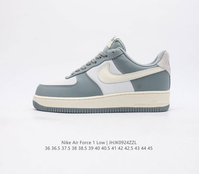 耐克nike Air Force 1 Low 空军一号低帮百搭休闲运动板鞋 柔软 弹性十足的缓震性能和出色的中底设计 横跨复古与现代的外型结合 造就出风靡全球三