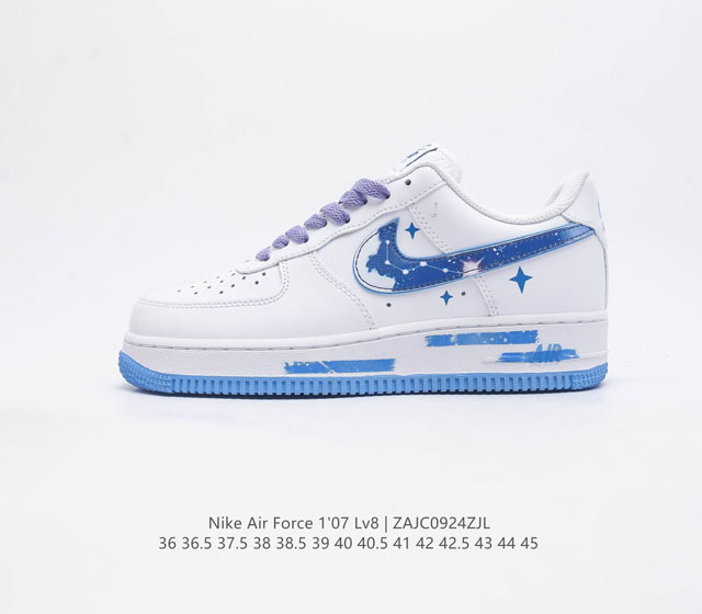 耐克 Nike Air Force 1 Lv8 系列 空军一号 Af1 运动板鞋 设计灵感源自摔跤运动 助你发挥天赋 震撼全场 华丽设计搭配优质皮革面 契合不同