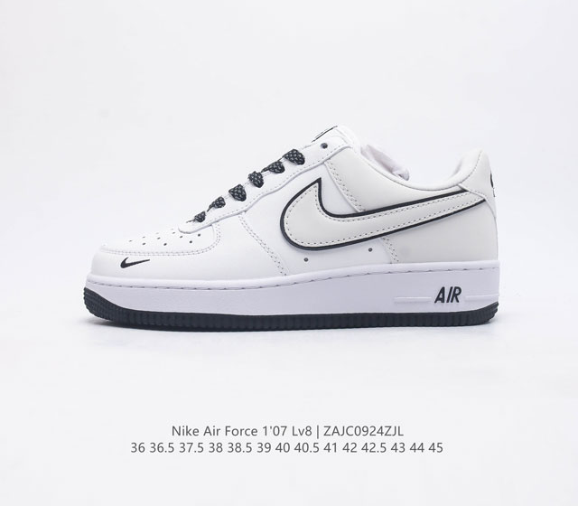 耐克 Nike Air Force 1 Lv8 系列 空军一号 Af1 运动板鞋 设计灵感源自摔跤运动 助你发挥天赋 震撼全场 华丽设计搭配优质皮革面 契合不同