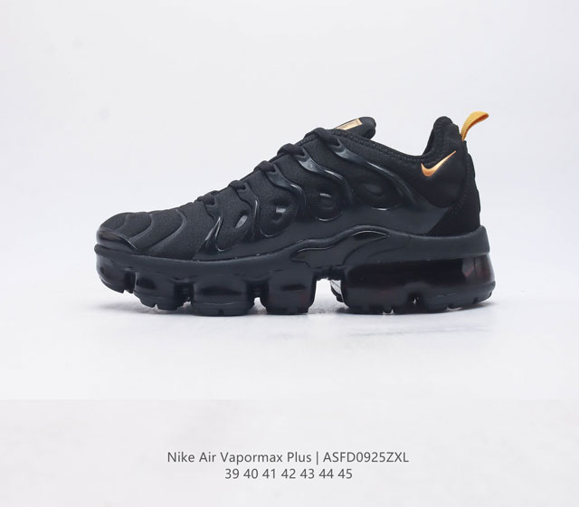 经典配色 全新耐克nike Air Vapormax Plus 蒸汽大气垫百搭休闲运动时尚慢跑鞋潮男鞋 耐克 原档案flyknit鞋面 新全掌气垫管道缓震大底