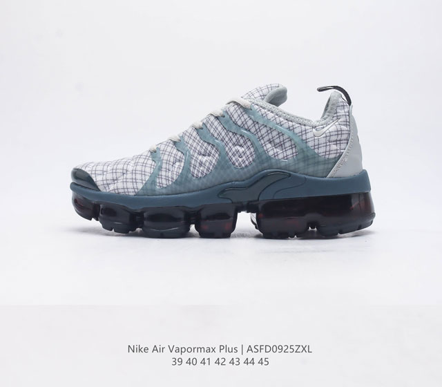 经典配色 全新耐克nike Air Vapormax Plus 蒸汽大气垫百搭休闲运动时尚慢跑鞋潮男鞋 耐克 原档案flyknit鞋面 新全掌气垫管道缓震大底