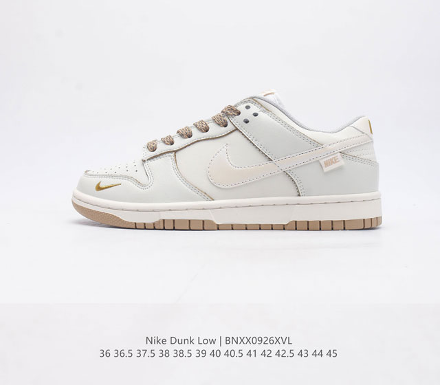 Nb系列耐克 Nike Dunk Low 运动鞋 复古板鞋 尽情迈步 彰显个性风采 采用柔软皮革鞋面 经久耐穿 塑就如元年款 Dunk 般的复古质感 全掌型橡胶