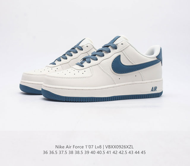 耐克 Nike Air Force 1 Lv8 空军一号运动鞋 设计灵感源自摔跤运动 助你发挥天赋 震撼全场 华丽设计搭配优质皮革 结合以冠军腰带为灵感的鞋带扣