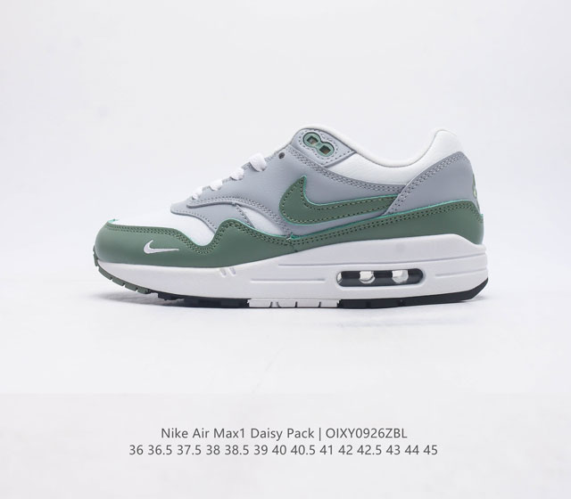 公司级 耐克 Nike Air Max 1 初代复古气垫慢跑鞋 男女厚底增高气垫缓震运动鞋 由tinker Hatfeld和mark Parker在1987年设