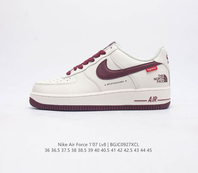 耐克nike Air Force 1 Low 空军一号 Af1 低帮百搭休闲运动板鞋 柔软 弹性十足的缓震性能和出色的中底设计 横跨复古与现代的外型结合 造就出