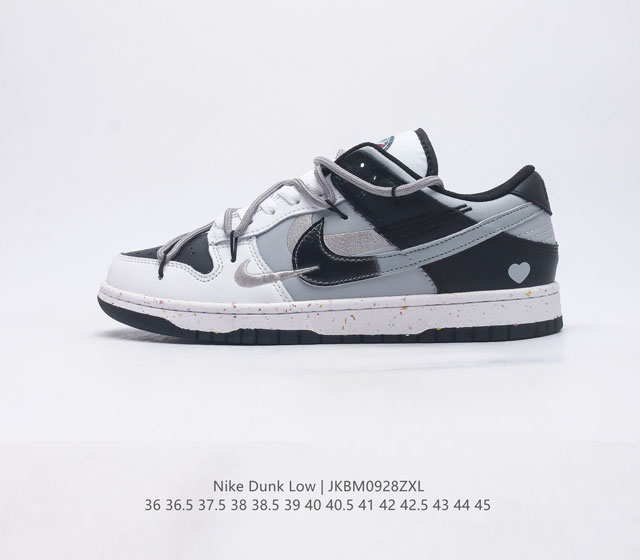 Nb系列耐克 Nike Dunk Low 运动鞋 解构绑带 复古板鞋 尽情迈步 彰显个性风采 采用柔软皮革鞋面 经久耐穿 塑就如元年款 Dunk 般的复古质感