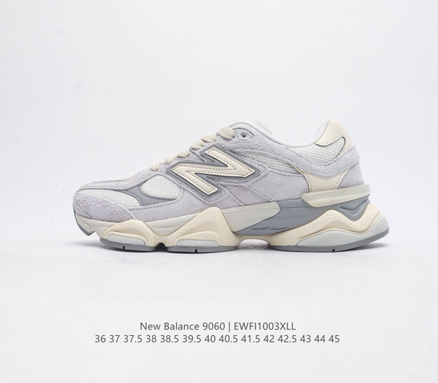 公司级 Nb 新百伦 New Balance Nb9060官方正品春季千禧小象蹄男女款9060舒适百搭老爹鞋 全新 9060 款式将经典风格与现代设计融合到日常