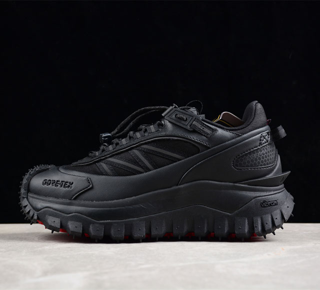 Moncler 盟可睐 蒙口 Trailgri Gtx 抗撕裂材质 山地户外鞋 鞋身采用cordura防撕裂尼龙 Gore-Tex防水材质 中底内置全掌碳板 支