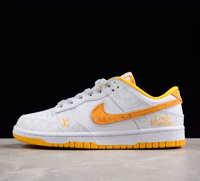 Nk Sb Dunk Low Lv联名-金黄暗夜精灵 高端定制 低帮休闲板鞋 Dd1391-127 尺码 36 36 5 37 5 38 38 5 39 40