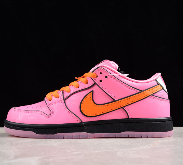 纯原版本 The Powerpuff Girls X Nk Sb Dunk Low 飞天小女警联名款 低帮休闲板鞋 Fd2631-600 尺码 36 36 5