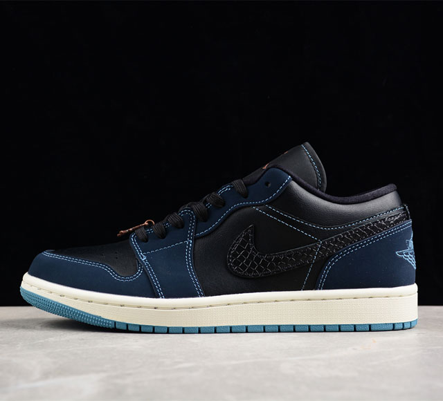 Cj版纯原 Air Jordan 1 Low Cacao Wow Aj1 乔1爬行动物 低帮文化休闲板鞋 Fj5478-010 尺码 35 5 36 36 5