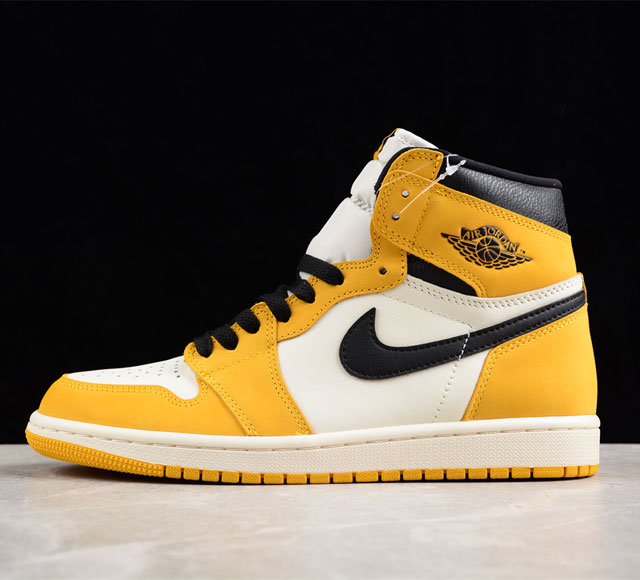 Air Jordan 1 High Og Yellow Ochre Aj1 乔1土黄色 高帮篮球鞋 Dz5485-701 尺码 36 36 5 37 5 38