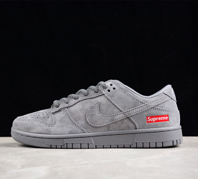 Supreme X Nk Sb Dunk Low 联名 大地灰 周年高端定制 低帮休闲板鞋 Fc1688-121 尺码 36 36 5 37 5 38 38 5