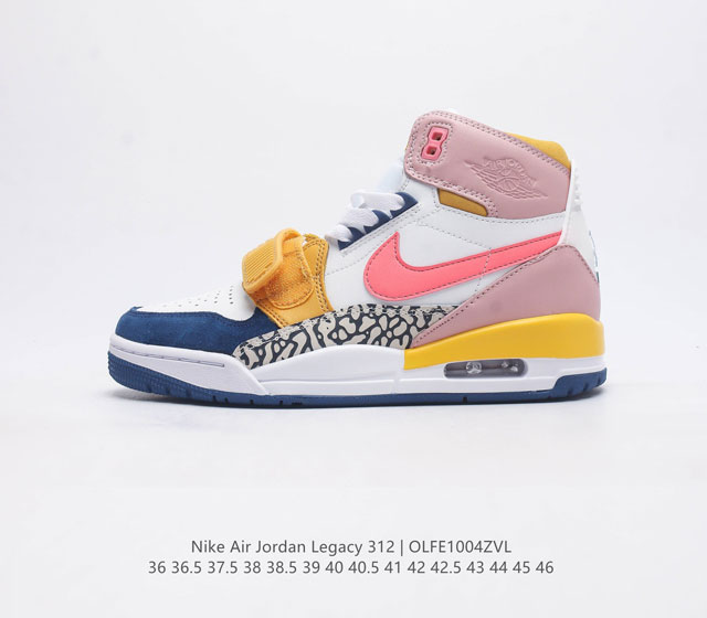 公司级 耐克 Aj 乔丹 Air Jordan Legacy 312 运动鞋百搭篮球鞋 酷炫混搭 谁人不爱 Air Jordan Legacy 312 Low