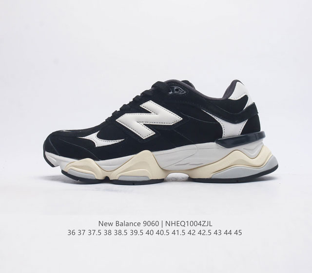 Nb 新百伦 New Balance Nb9060官方正品春季千禧小象蹄男女款9060舒适百搭老爹鞋 全新 9060 款式将经典风格与现代设计融合到日常多功能性