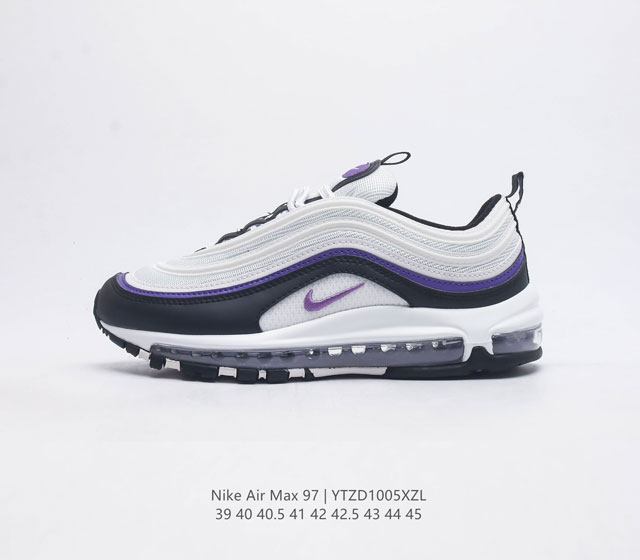 公司级 耐克nike休闲鞋 经典 气垫 Air Max 97 子弹气垫低帮运动鞋 Air Max 97 运动跑鞋以流线型鞋身和卓越科技为热爱运动的你造就全方位防 - 点击图像关闭