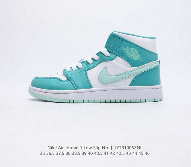 耐克 Nike Air Jordan 1 Mid 男女子篮球鞋时尚轻盈板鞋aj1乔1运动鞋 乔丹一代 高帮复古休闲篮球鞋 Air Jordan 1 Mid 搭载