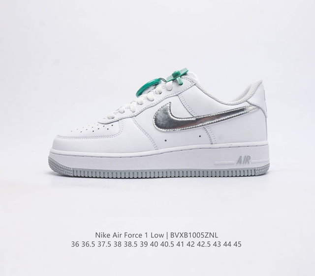 耐克nike Air Force 1 Low 空军一号 Af1 低帮百搭休闲运动板鞋 柔软 弹性十足的缓震性能和出色的中底设计 横跨复古与现代的外型结合 造就出