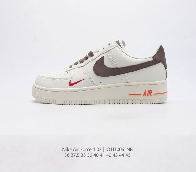 耐克nike Air Force 1 Low 空军一号 Af1 低帮百搭休闲运动板鞋 柔软 弹性十足的缓震性能和出色的中底设计 横跨复古与现代的外型结合 造就出