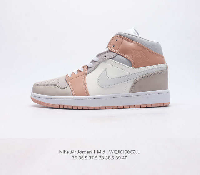 乔丹一代 Air Jordan 1 乔1 Aj1运动鞋复古休闲篮球鞋 高帮设计 提高了与足部的贴合度 给人不一样的穿着体验 鞋底的平稳支撑 让你在运动中随意冲刺