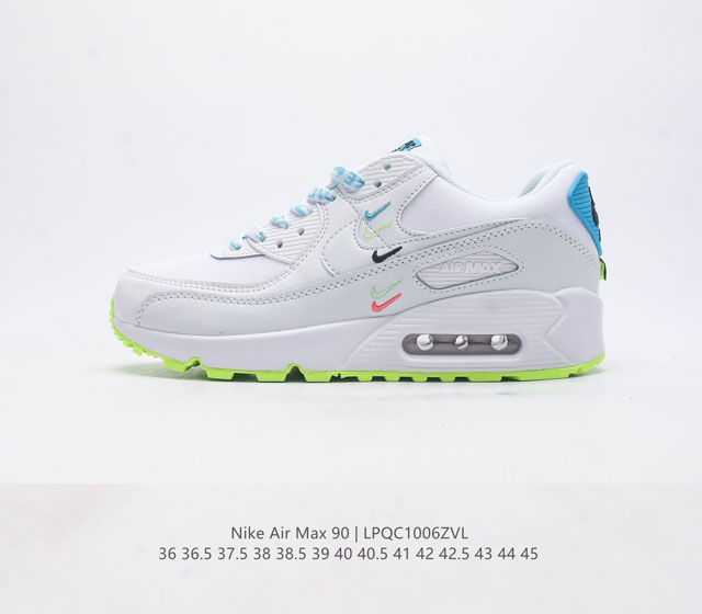 耐克 Nike Air Max 90 Prm 时尚复古运动鞋 穿着出来的不仅是舒适 而是休闲运动与时尚的相结合 它既可以当动运跑鞋来穿 也可以当休闲鞋来穿 无论