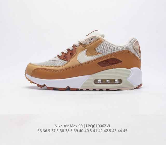 耐克 Nike Air Max 90 Prm 时尚复古运动鞋 穿着出来的不仅是舒适 而是休闲运动与时尚的相结合 它既可以当动运跑鞋来穿 也可以当休闲鞋来穿 无论