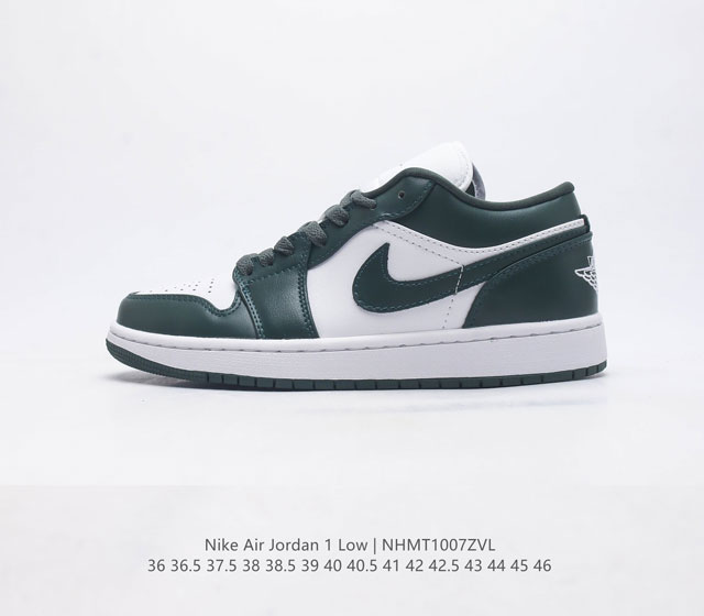 乔丹一代 Air Jordan 1 乔1 Aj1运动鞋复古休闲篮球鞋 低帮设计 提高了与足部的贴合度 给人不一样的穿着体验 鞋底的平稳支撑 让你在运动中随意冲刺