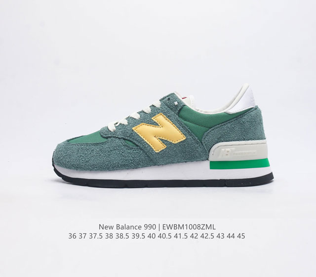 新百伦 New Balance Nb990 V3系列 高端美产990系列简约经典舒适百搭时尚复古休闲鞋缓震透气跑步鞋 该鞋款采用mcd Motion Contr