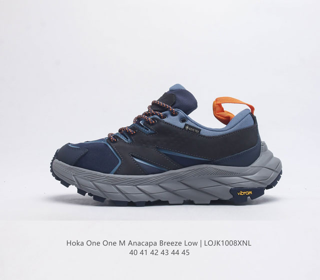 登山徒步好伴履 Hoka One One Anacapa Low Gtx 阿纳卡帕 男士gtx防水中帮登山鞋徒步鞋户外运动鞋 这款anacapa Low Gtx