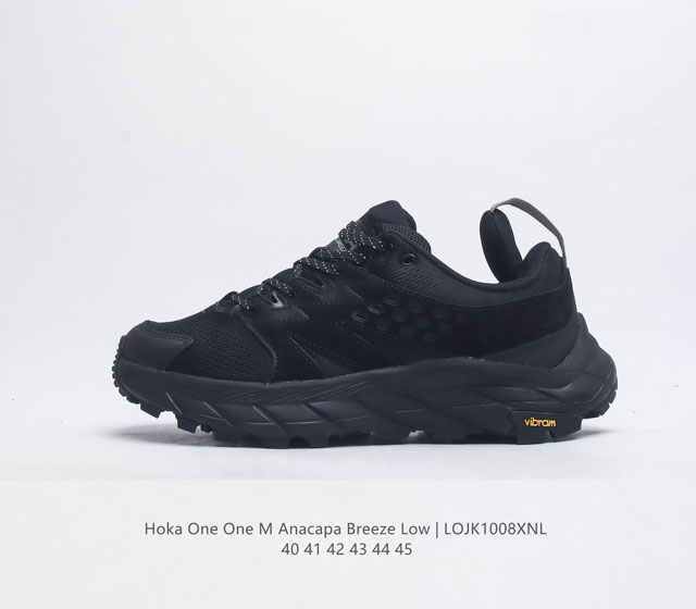 登山徒步好伴履 Hoka One One Anacapa Low Gtx 阿纳卡帕 男士gtx防水中帮登山鞋徒步鞋户外运动鞋 这款anacapa Low Gtx