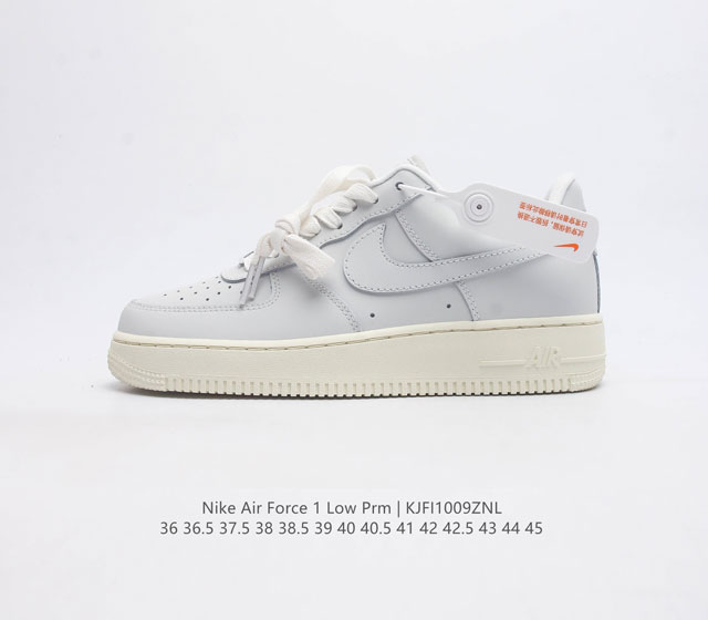 耐克 Nike Air Force 1 07 Prm 空军一号 Af1运动鞋复古板鞋 以实力演绎传奇篇章 从 80 年代的篮球场到现今的街头和校园 数十年来 此