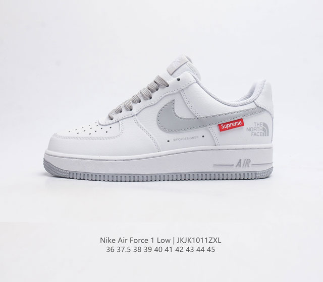 耐克nike Air Force 1 Low 空军一号 Af1 低帮百搭休闲运动板鞋 柔软 弹性十足的缓震性能和出色的中底设计 横跨复古与现代的外型结合 造就出