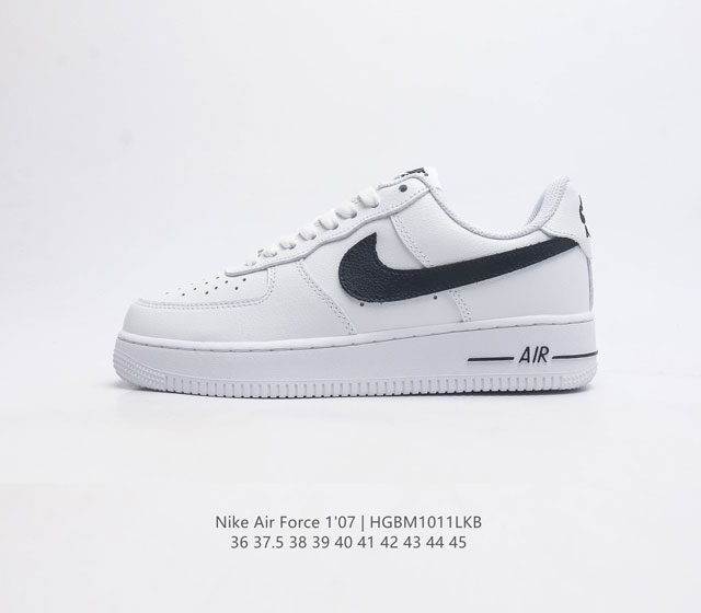 头层皮带芯片 耐克 Nike Air Force 1 07 空军一号 Af 1 低帮百搭休闲运动板鞋 柔软 弹性十足的缓震性能和出色的中底设计 横跨复古与现代的