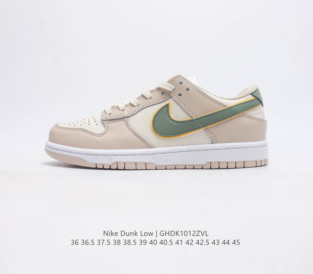 真标 耐克nike Dunk Low 板鞋 Sb系列经典百搭休闲运动板鞋加厚鞋舌的填充 使舒适性大大提升 同时也更方便穿脱中底部分则加入了脚感柔软舒适zooma