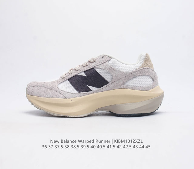 New Balance Warped Runner 耐磨透气 低帮跑步鞋 #独家原版原盒 原底原料 开模打造 #原厂织唛鞋标 高精密准度 #原楦原纸板开发 匹配