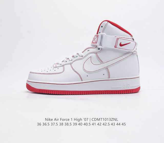 耐克nike Air Force 1 Low 空军一号 Af1 高帮百搭休闲运动板鞋 柔软 弹性十足的缓震性能和出色的中底设计 横跨复古与现代的外型结合 造就出