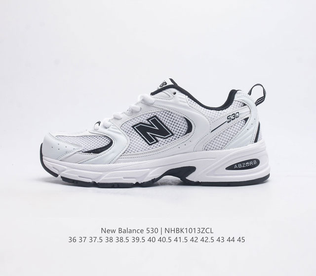 新百伦 Nb530 New Balance 530 复跑古鞋nb530这鞋双确实是nb家经复典古款式之一 以全科新技诠释 成打功造530鞋款 鞋面保在持530基