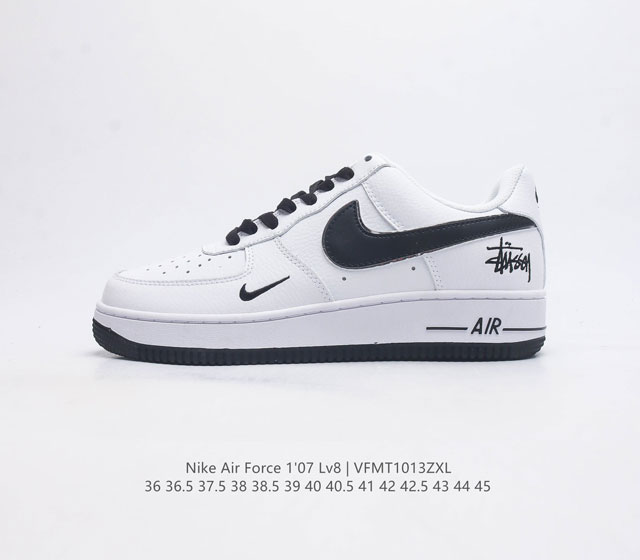 耐克男女鞋 Nike Air Force 1 07 Lv8 空军一号运动鞋 Af1 时尚休闲篮球板鞋 设计灵感源自摔跤运动 助你发挥天赋 震撼全场 华丽设计搭配