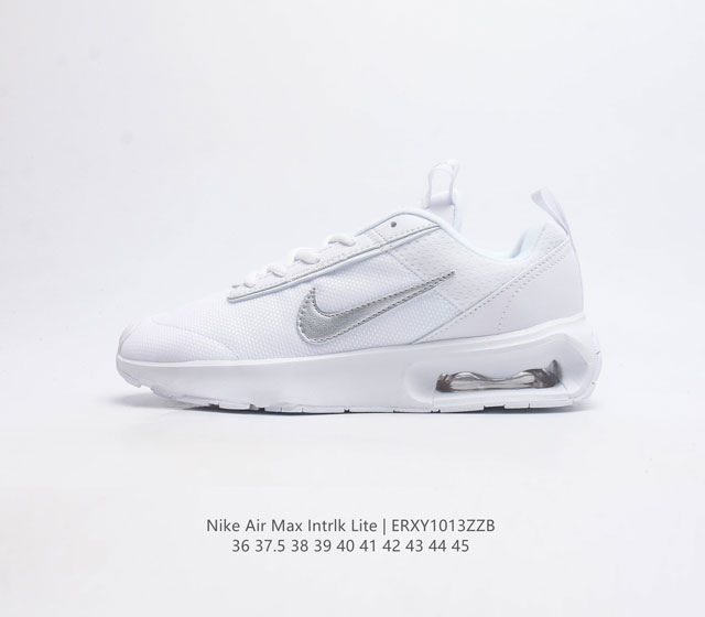 耐克 男女子运动鞋 Nike Air Max Intrlk Lite 气垫减震跑步鞋 Max Air 缓震配置 带来出色回弹缓震效果 塑就舒适感受 采用轻盈材质